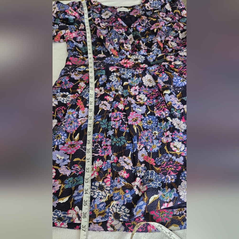 Tanya Taylor Nat Silk Floral Mini Dress - Picture 8 of 9